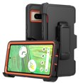 thumbnail image 1 of NIFFPD Pixel 7 Pro Case with Belt-Clip Holster, Heavy Duty Drop Protection Shockproof Protective for Google Pixel 7 Pro Case Black&Orange, 1 of 5