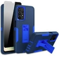 thumbnail image 1 of NIFFPD Samsung A23 5G, Galaxy A23 5G Case with Screen Protector（Anti Spy Privacy） Magnetic Kickstand Car Mount Protection Case Cover for Samsung Galaxy A23 5G Dark blue&Blue, 1 of 8