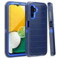 thumbnail image 1 of NIFFPD Samsung Galaxy A13 5G Case with Screen Protector Tough Rugged Shockproof Protective Phone Case for Galaxy A13 5G Dark Blue, 1 of 6