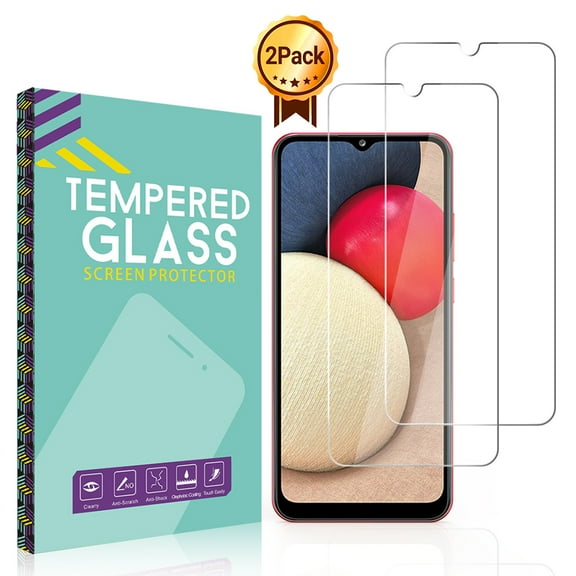 NIFFPD Samsung Galaxy A14 5G Screen Protector Tempered Glass, HD Transparent Easy Frame Installation (2-Pack)
