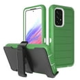thumbnail image 1 of NIFFPD Samsung Galaxy A53 5G Case with Belt-Clip Holster, Heavy Duty Drop Protection Shockproof Protective for Samsung Galaxy A53 5G Green&White, 1 of 6
