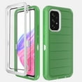 thumbnail image 1 of NIFFPD Samsung Galaxy A53 5G Case with Screen Protector Tough Rugged Shockproof Protective Phone Case for Samsung A53 5G Green&White, 1 of 6