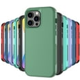 thumbnail image 1 of NIFFPD iPhone 14 Case, Shockproof Full Coverage Protective Cover Phone Case for iPhone 14 6.1" Green, 1 of 8
