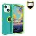 thumbnail image 1 of NIFFPD iPhone 14 Case, Shockproof Full Coverage Protective Cover Phone Case for iPhone 14 6.1" Green, 1 of 5