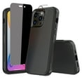 thumbnail image 1 of NIFFPD iPhone 14 Pro Case with Screen Protector（Anti Spy Privacy） + Camera Lens Protector, Heavy Duty Hard Shockproof Phone Case for iPhone 14 Pro 6.1" Black, 1 of 3