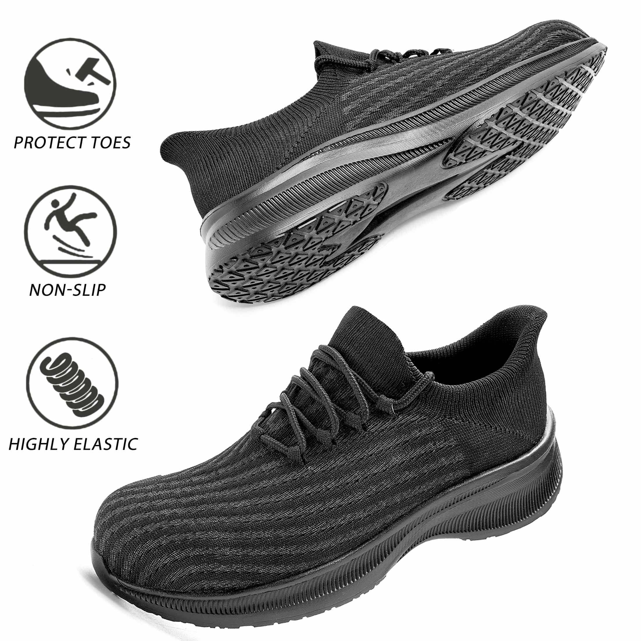 Herman Survivors Women\'s Cassle Composite Toe Work Shoes Size USA 7.5 Black New Herman Survivors Cassle Work Shoes Women main image 2