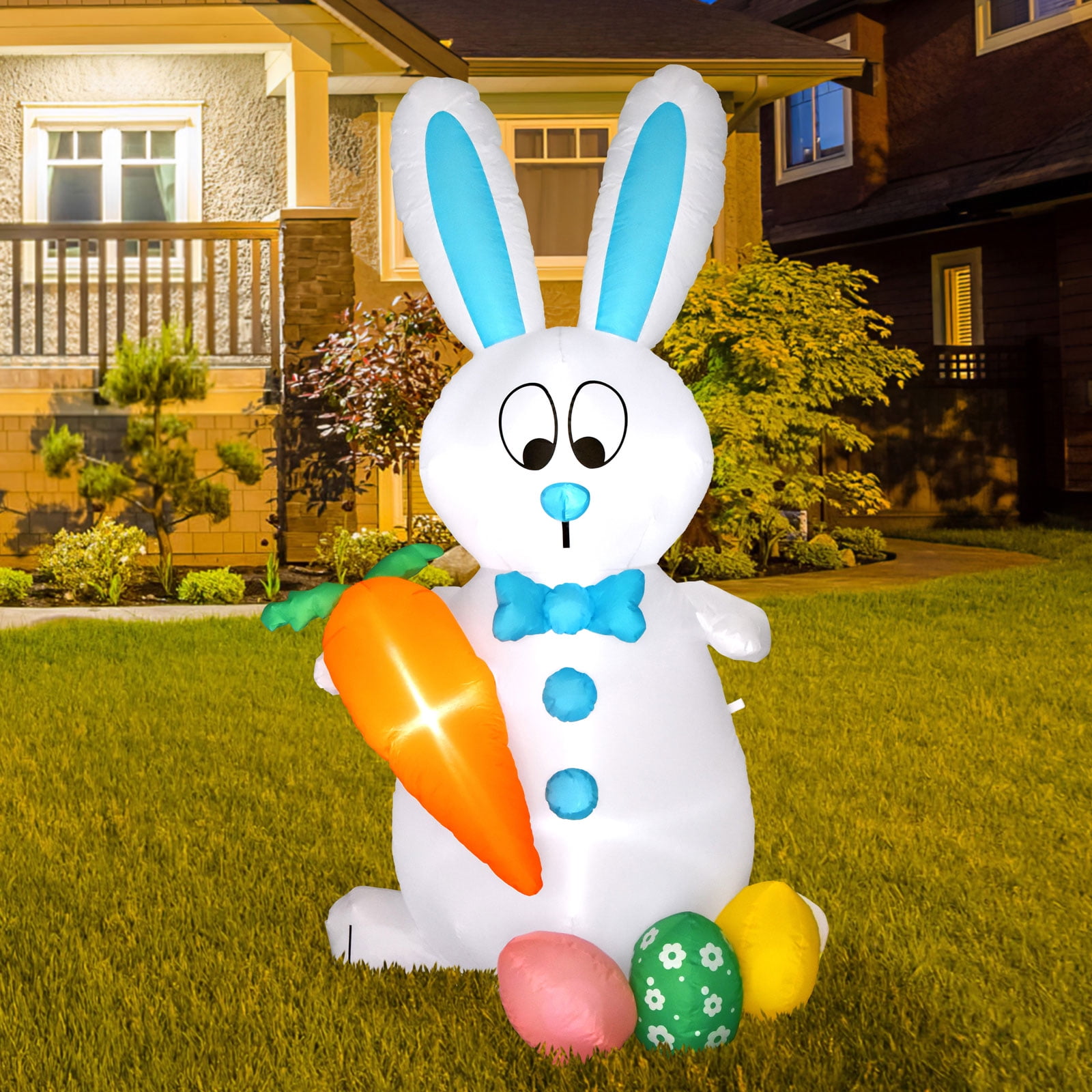 NIFTI NEST 5.9FT Easter Inflatable Outdoor Decorations