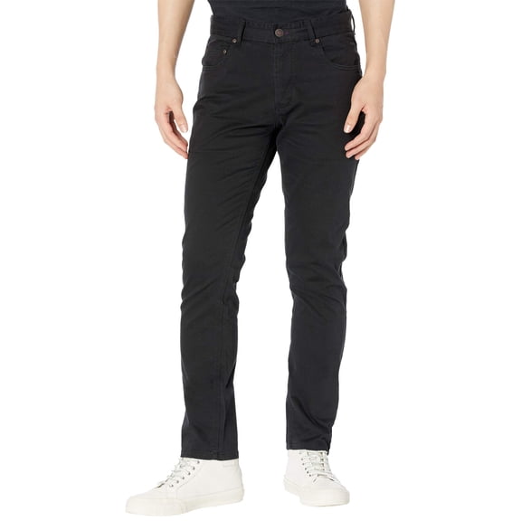 NIFTY Genius J.P. Five-Pocket Stretch Cotton Twill Black 33