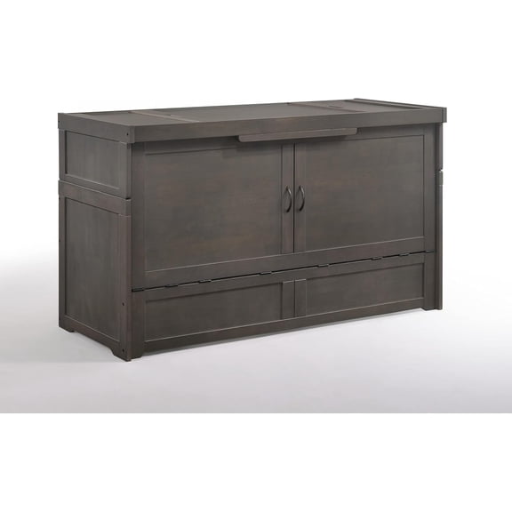 NIGHT & DAY Furniture Murphy Cube Cabinet Bed