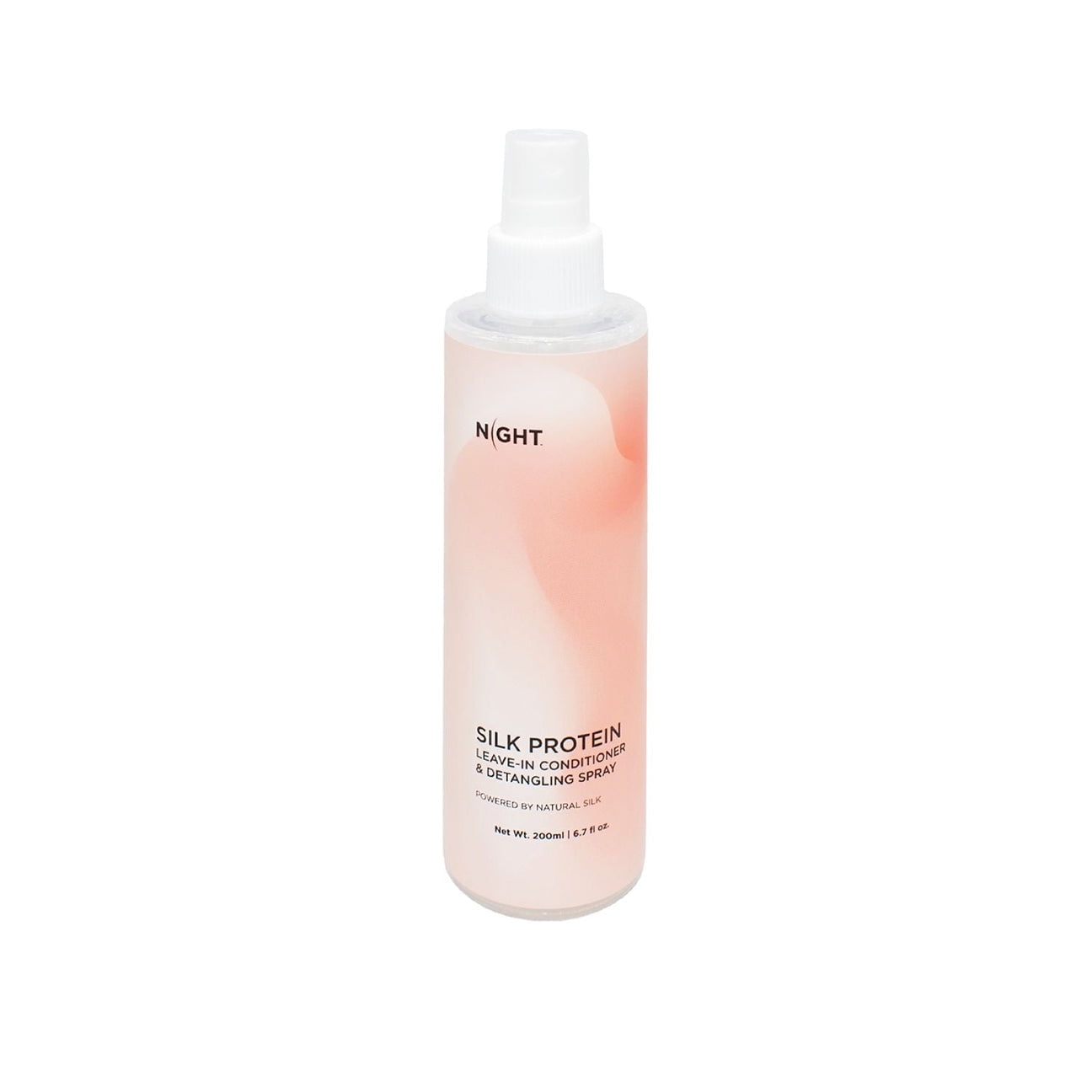 NIGHT Silk protein Leavein Conditioner & Detangling spray powered by
