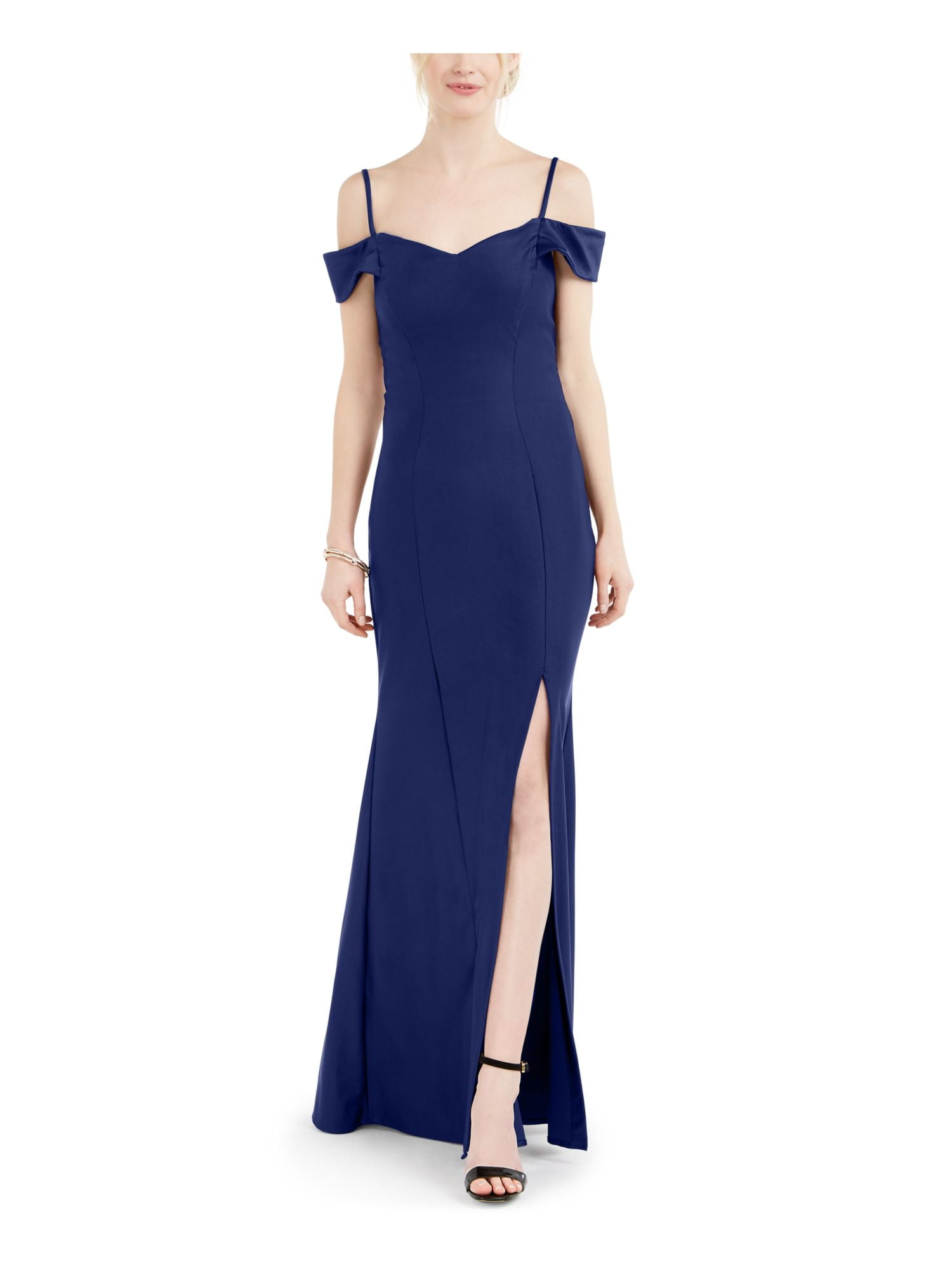 Nightway cold shoulder gown discount