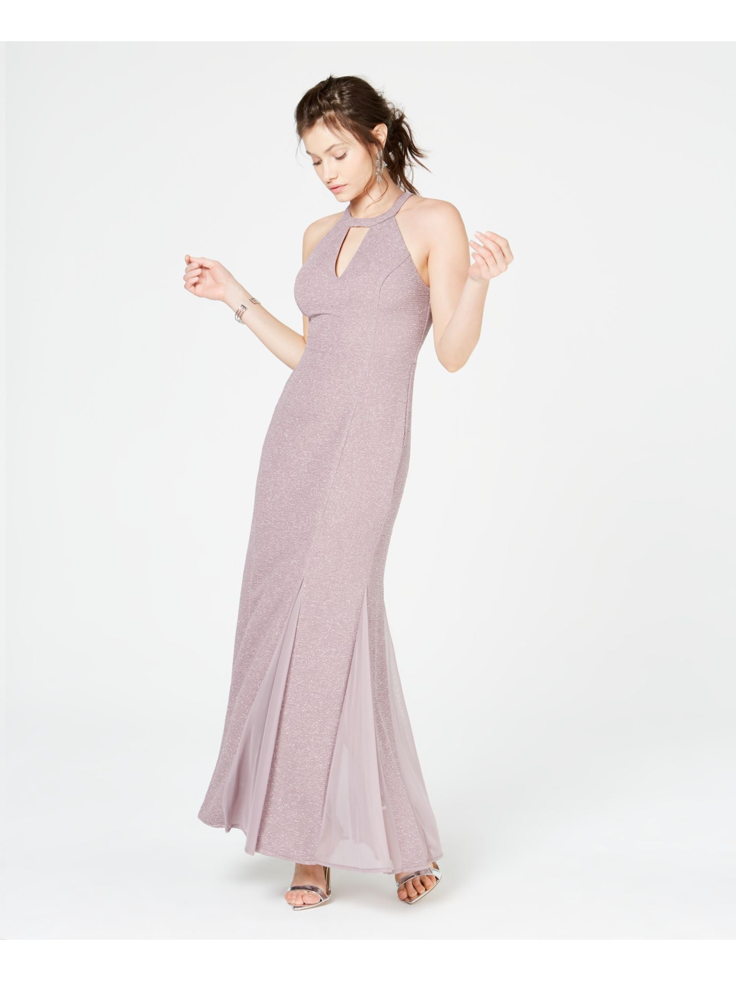 NIGHTWAY Womens Purple Glitter Zippered Sleeveless Keyhole Full-Length Sheath Formal Dress Size 10P - Walmart.com NIGHTWAY Womens Purple Glitter Zippered Sleeveless Keyhole Full-Length Sheath Formal Dress Size 10P - Walmart.com