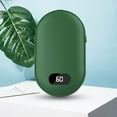 NIHOND Pebble Hand Warmer Two in One Portable Digital Display Charging