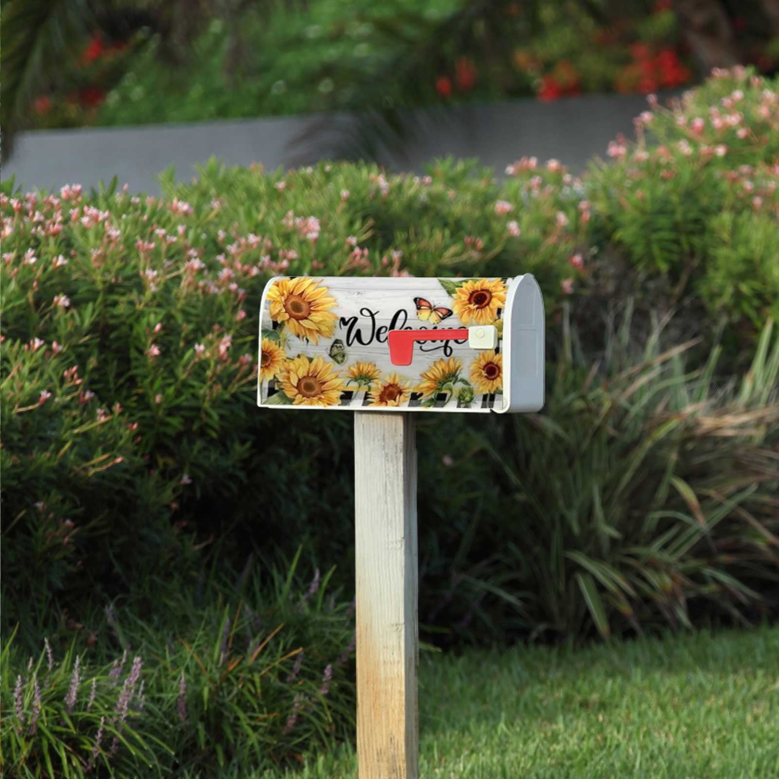 NIHOND Summer Decorated Mailboxes Honeybee Day Theme Magnetic Box ...