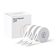 NIIMBOT 3 Rolls Labels for D11/D110/D101 Label Printer, Thermal Labels 0.55" x 1.18"(14 x 30mm) for DIY/Logo/Label/Barcode/Address Label/Stickers (White)