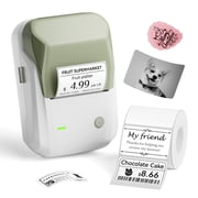 NIIMBOT B1 Label Makers, 2 Inch Bluetooth Label Maker Auto Identification Portable Label Printer Green