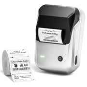 NIIMBOT B1 Label Makers, 2 Inch Bluetooth Label Maker Auto Identification Portable Label Printer Silver