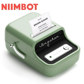 Label Maker Machine with Tape Barcode Label Printer Mini Portable