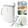 thumbnail image 1 of NIIMBOT D11 Upgraded HD 300 dpi Label Maker Mini Bluetooth Wireless Label Printer Inkless Labeler Rechargeable(White+Extra 3 Rolls), 1 of 8