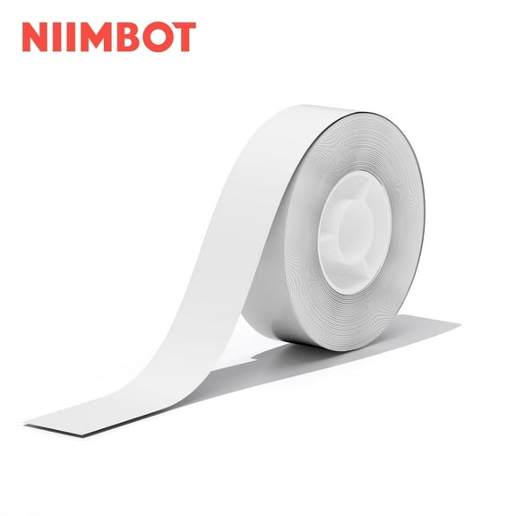 NIIMBOT H1S Labels,Thermal Continuous Label Maker Tape,0.59"x 24ft Non-precut Self-Adhesive Label Roll(Gray)