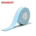 thumbnail image 1 of NIIMBOT H1S Labels,Thermal Continuous Label Maker Tape,0.59"x 24ft Non-precut Self-Adhesive Label Roll(Yunyao Blue), 1 of 8