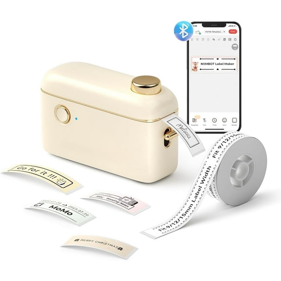 NIIMBOT H1S Mini Smart Thermal Label Printer Can Be Connected To Bluetooth With Self-adhesive Stickers