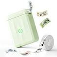 thumbnail image 1 of NIIMBOT Label Maker D110 Upgraded Mini Portable Label Printer Inkless Labeler Sticker Bluetooth Rechargeable Thermal Label Maker Machine with Tape(Green), 1 of 10