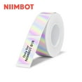 thumbnail image 1 of NIIMBOT Labels 0.55"x1.18"(14x30mm), Label Paper Only for N1 Label Maker 1 Roll of 190Pcs(Silver Laser), 1 of 6