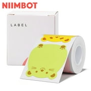 NIIMBOT Labels for B1/B21/B3S Label Printer, Thermal Labels 2"x 2"(50x50mm), 1 Roll of 150 Sticker Labels (Auspicious)