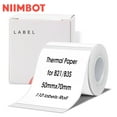 thumbnail image 1 of NIIMBOT Labels for B1/B21/B3S Label Printer, Thermal Labels 2"x 2.76"(50x70mm), 1 Roll of 110 Sticker Labels (White), 1 of 7