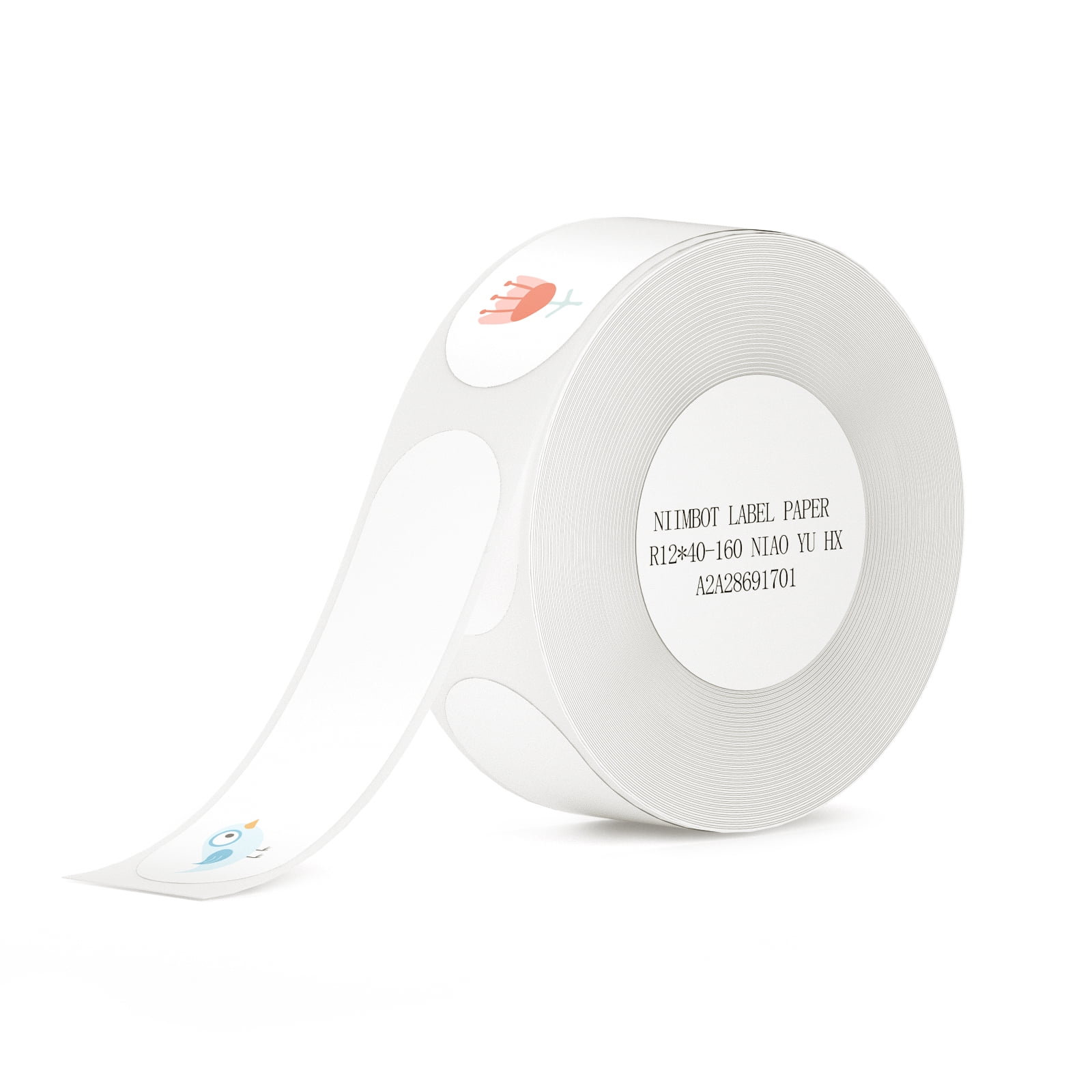 ORGBRO X1 Mini Label Maker With 4 Rolls Of Thermal Paper - Bluetooth, App Controlled, Portable 2 thumbnail image