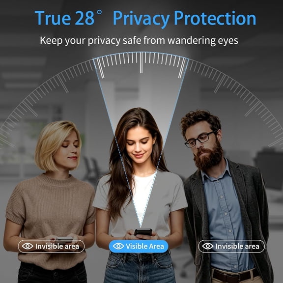 NIJUDA -2 Pack Privacy Screen Protector for Samsung Galaxy A16 5G with 2 Pack Camera Lens Protector,Full Coverage Anti-Spy Tempered Glass Film,9H Hardness,Bubble Free,Easy to Install