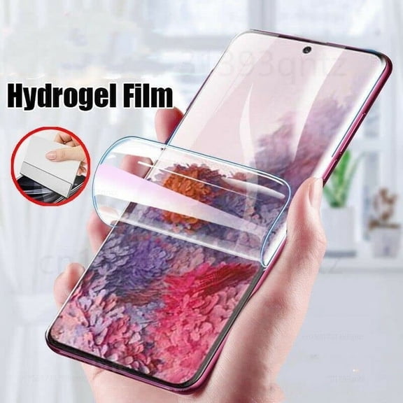 NIJUDA -3 Pack Hydrogel Film With Easy Installation Tool For Samsung Galaxy Note 20 Ultra Transparent Soft TPU Screen Protector High Sensitivity Protective Film (Not Tempered Film)