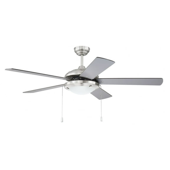 NIK52BNK5 Craftmade Lighting Nikia - Ceiling Fan with Light Kit in Modern-Contemporary Style - 52 inches wide by 15.95 inches high