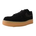 thumbnail image 1 of NIKE AIR FORCE 1 07 LV8 SUEDE SZ 9 AF1 BLACK GUM BROWN WHITE AA1117 001, 1 of 5