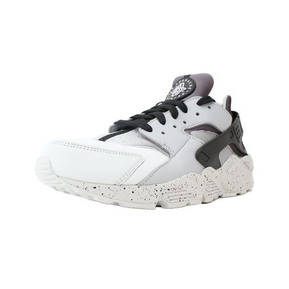 NIKE AIR HUARACHE PREMIUM SZ 9.5 PURE PLATINUM WOLF GREY BLACK 704830 011