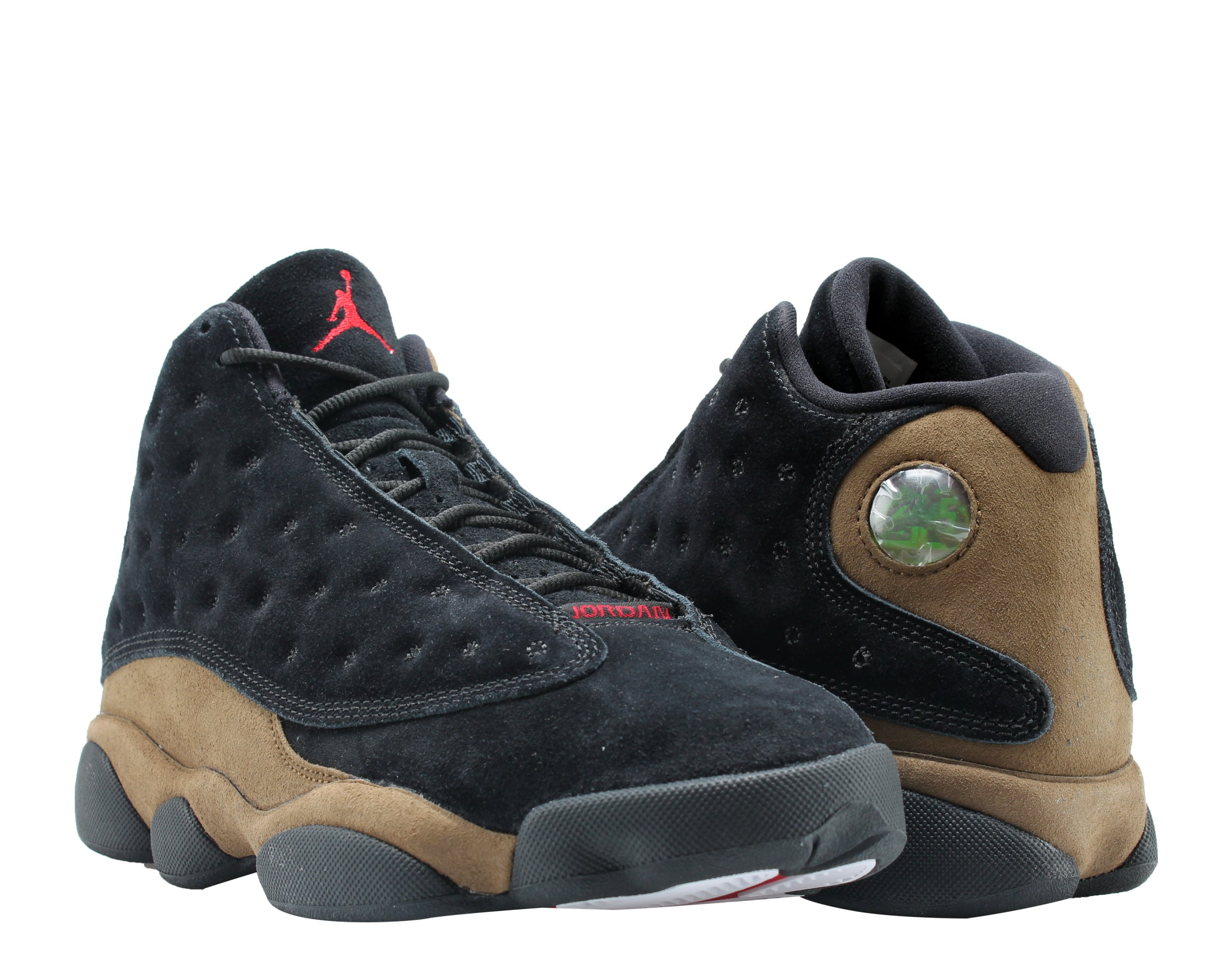 jordan retro 13 black and olive