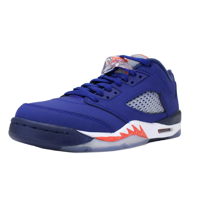 NIKE AIR JORDAN RETRO LOW GS V SZ Y DEEP ROYAL BLUE TEAM