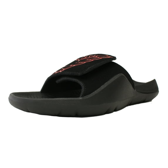 NIKE AIR JORDAN RETRO 7 HYDRO VII SLIDE BLACK RED SANDAL AA2517 062