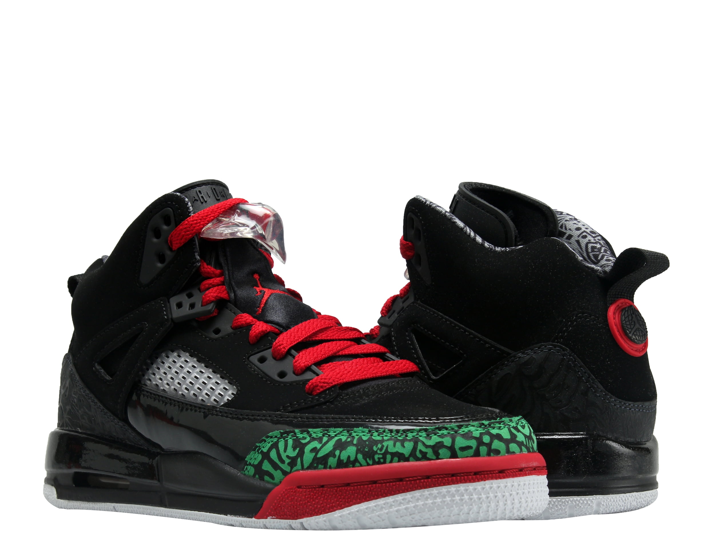 jordan spizike black and green