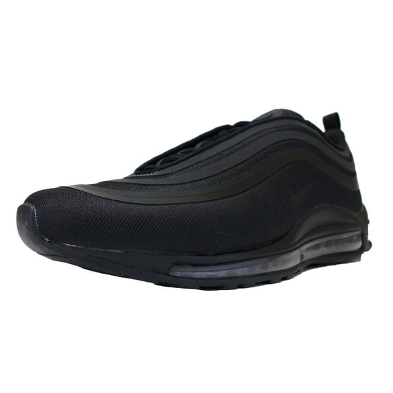 NIKE AIR MAX 97 UL 17 SZ 12 TRIPLE BLACK 2017 918356 002