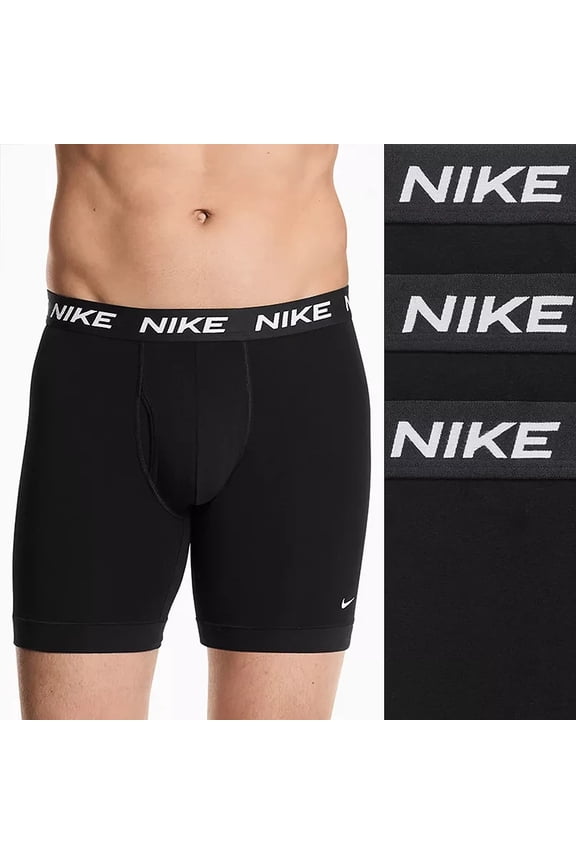 ALL DAY MEN'S COTTON STRETCH BOXER BRIEFS 3 PACK 2XL