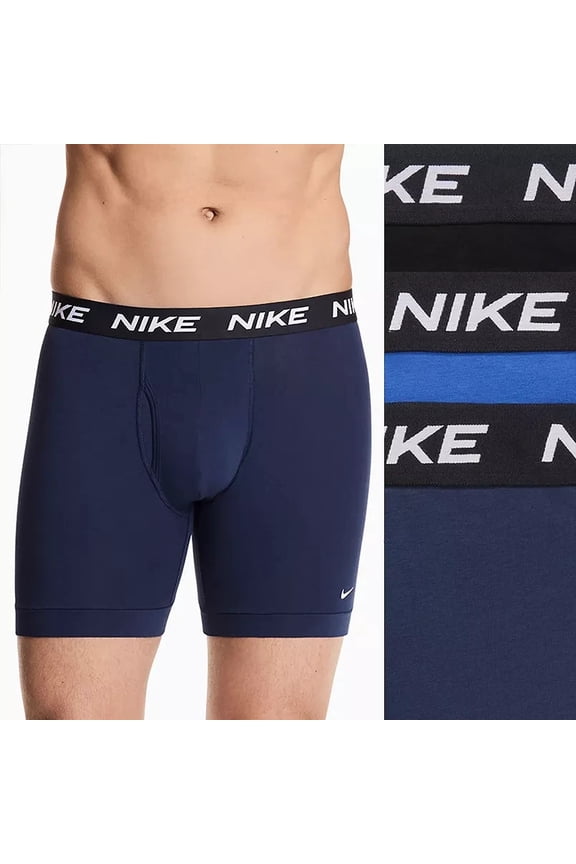 ALL DAY MEN'S COTTON STRETCH BOXER BRIEFS 3 PACK 2XL