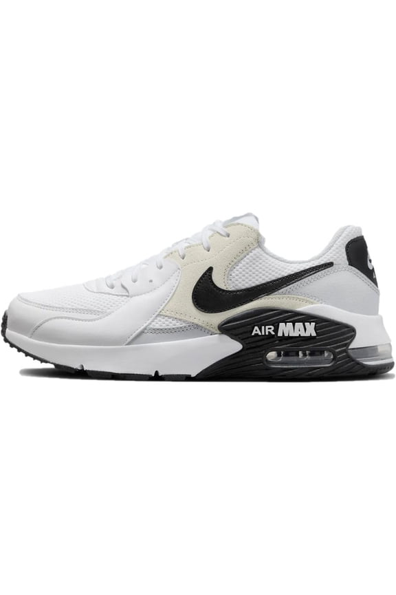 Air Max Excee Mens FN7304-100 (White/Black-Pure Platinum), Size 10.5