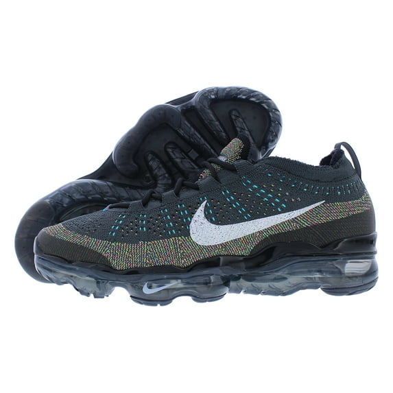 Nike Air Vapormax 2023 Flyknit Unisex Shoes Size 11, Color: Anthracite/White/Black/Black