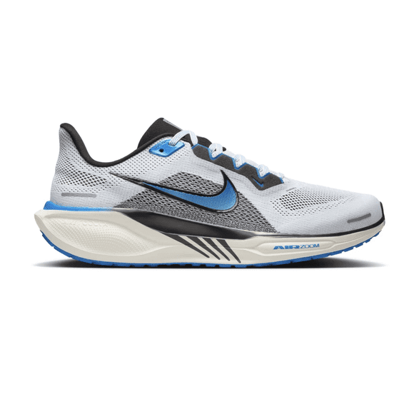 NIKE Air Zoom Pegasus 41 White Blue Men's Premium Running Shoes HV5218-100 Size 11