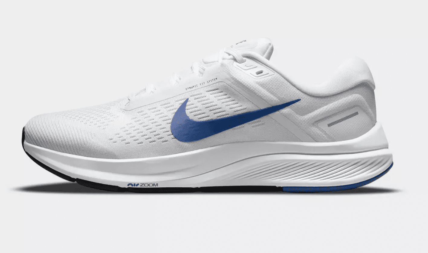 Nike Air Zoom Structure 24 Mens Running Trainers DA8535 Sneakers Shoes UK 9 US 10 EU 44, White Hyper Royal 100