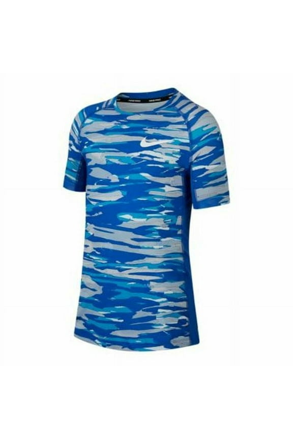 BOYS PRO AOP PRINTED FITTED TOP SMALL