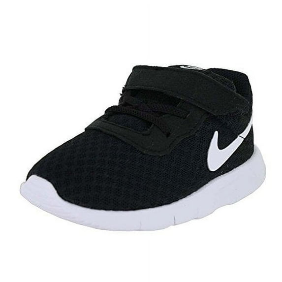 NIKE Boy's Tanjun (TDV) Running Shoes (9 M US Toddler, Black/White/White)