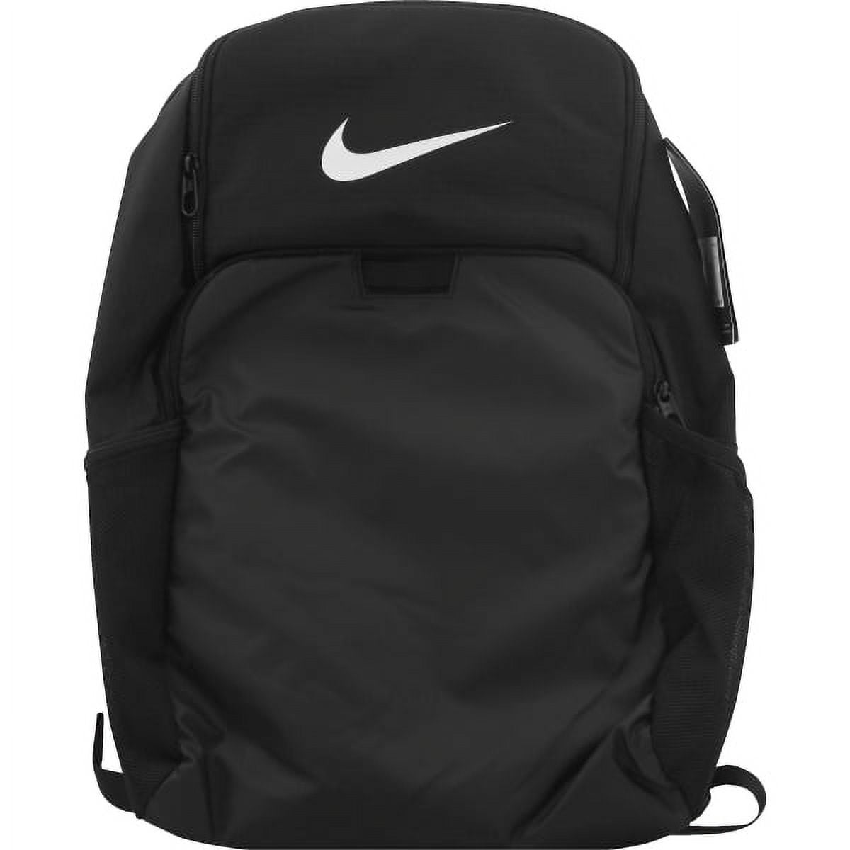 NIKE Brasilia Small Duffel - 9.0, Black/Black/White, Misc 